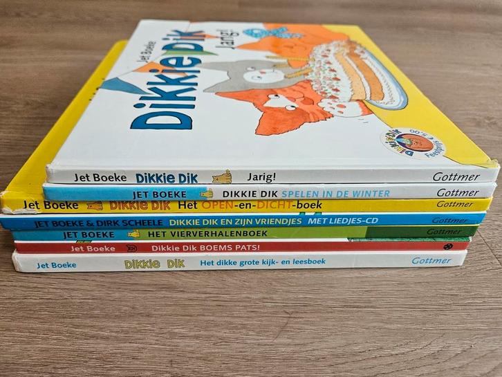 Meerdere Dikkie Dik Boeken, Boeken, Kinderboeken | Jeugd | onder 10 jaar, Zo goed als nieuw, Sprookjes, Ophalen of Verzenden