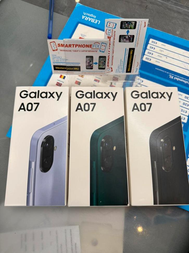 samsung galaxy A07 64gb nieuw geseald, Telecommunicatie, Mobiele telefoons | Toebehoren en Onderdelen, Nieuw, Samsung, Overige typen