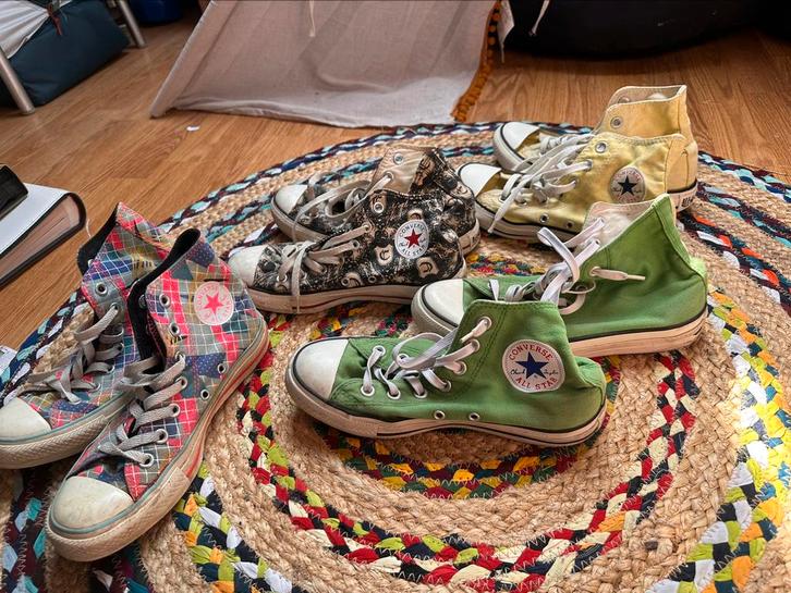 Diverse varianten Converse Allstars, samen weg!, Antiek en Kunst, Antiek | Kleding en Accessoires, Kinderen, Ophalen of Verzenden