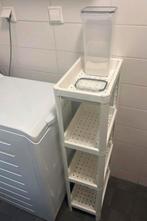 IKEA Badkamerkastje Wit met Organizer, Huis en Inrichting, Ophalen of Verzenden, Zo goed als nieuw