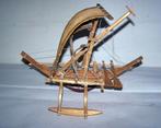 Prachtig zeer gedetailleerd houten model Stempelkano. Nwst,, Hobby en Vrije tijd, Ophalen of Verzenden, Nieuw