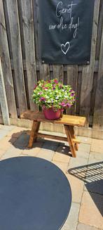 Decoratie bankje, Huis en Inrichting, Tafels | Sidetables, Ophalen, 25 tot 50 cm, Rechthoekig