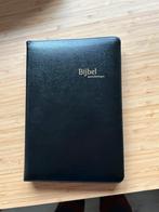SV Bijbel met kanttekening ritssluiting, Boeken, Ophalen, Zo goed als nieuw, Christendom | Protestants