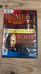 PC DVD-ROM Rome Total War / Barbarian Invasion Gold Edition, Spelcomputers en Games, Vanaf 12 jaar, Gebruikt, Ophalen of Verzenden