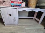 Saartje prum bureau steigerhout met slotje /hartjes GRATIS, Huis en Inrichting, Ophalen, Gebruikt