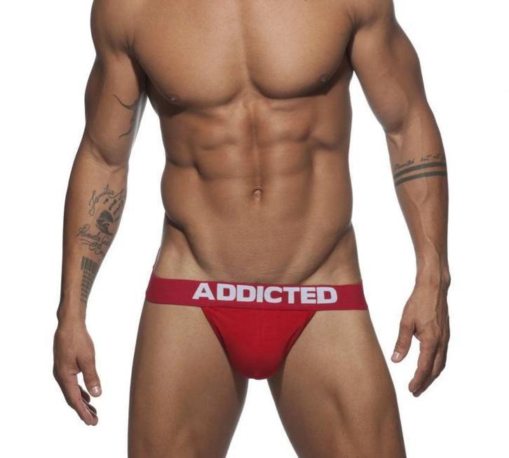 Addicted basic G-string rood, Kleding | Heren, Ondergoed, Slip, Rood, Ophalen of Verzenden