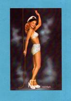 Mooie oude jaren '50 PinUp kaart met mooie dame  M095, Verzenden, 1940 tot 1960, Ongelopen, Overige thema's