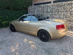 Audi A4 Cabriolet 1.8T | Youngtimer | Fiscaal Voordeel | Uni, Auto's, Voorwielaandrijving, USB, Zwart, Cabriolet