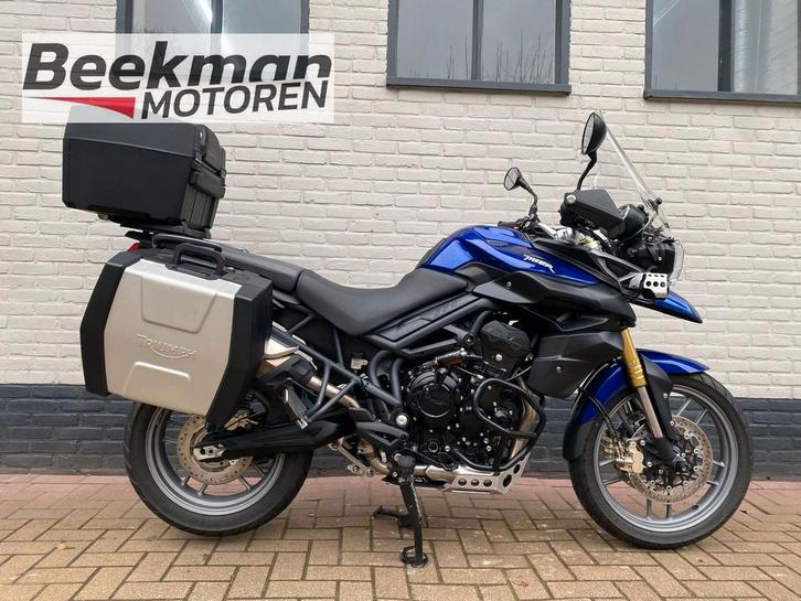 TRIUMPH TIGER 800 (bj 2014) NL / Kofferset / Hyperpro, Motoren, Motoren | Triumph, Bedrijf, Overig, meer dan 35 kW, 3 cilinders