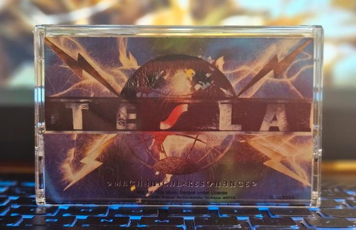 Tesla - mechanical resonance - Cassette, Cd's en Dvd's, Cassettebandjes, Gebruikt, Origineel, Rock en Metal, 1 bandje, Verzenden