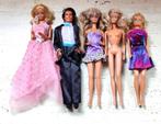 5 Barbie Ken poppen van circa 1980 -  1990 Vintage, Ophalen of Verzenden, Zo goed als nieuw, Barbie