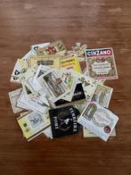 Vintage Wijn en drank etiketten 55 Stuks, Ophalen of Verzenden