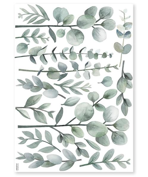 Muursticker Stengels en Bladeren Kinderkamer Lilipinso, Kinderen en Baby's, Kinderkamer | Inrichting en Decoratie, Nieuw, Wanddecoratie