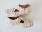 *  Helvesko Intersko maat 39 witte leren schoenen sandalen, Verzenden, Wit, Sandalen of Muiltjes, Zo goed als nieuw
