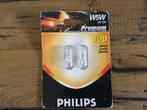 Philips autolamp W5W 12 Volt 5 Watt Warm wit, Auto-onderdelen, Ophalen of Verzenden, Overige automerken