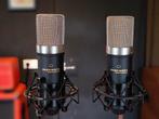 2x Marantz MPM-1000 Condensator Microfoon Set, Ophalen of Verzenden, Gebruikt, Studiomicrofoon