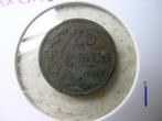 25 Centimes 1947 Luxemburg (nr 1), Postzegels en Munten, Munten | Europa | Niet-Euromunten, Ophalen of Verzenden, Losse munt, Overige landen