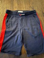 Joggingstof korte broek blauw met rood, Broek, Gebruikt, Ophalen of Verzenden, Zara