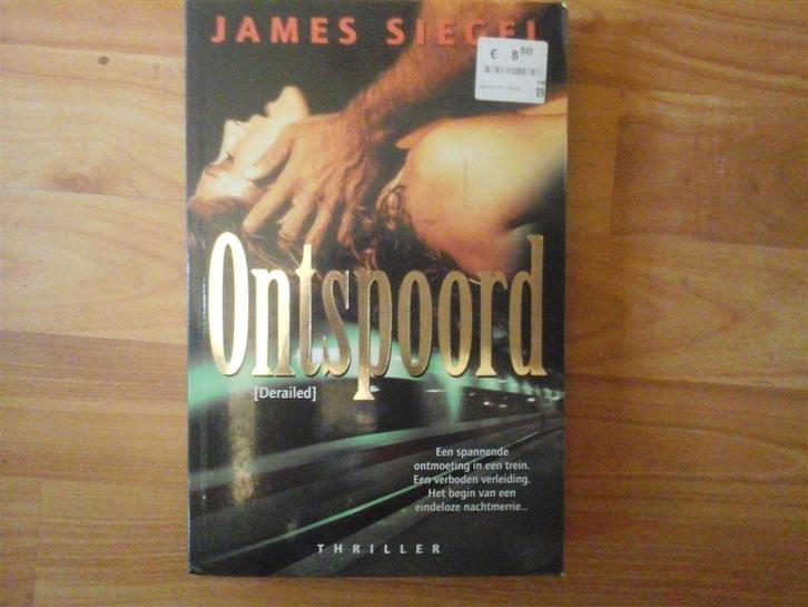 T16-james siegel-ontspoord, Boeken, Thrillers, Nieuw, Ophalen of Verzenden
