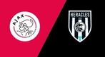 2x Ajax - Heracles Almelo tickets naast elkaar 24-08, Tickets en Kaartjes, Twee personen, Augustus