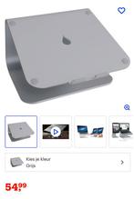 Rain design standaard laptop, grijs metallic, zgan, Computers en Software, Laptopstandaarden, Ophalen of Verzenden, Zo goed als nieuw