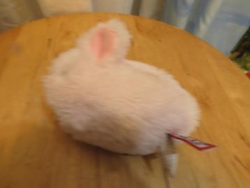 klein schattig lichtroze pluche knuffeltje van Douglas beschikbaar voor biedingen