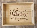 Dienblad "Vaderdag", Ophalen of Verzenden, Nieuw, Rechthoekig, Hout