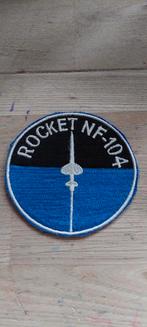 Patch Rocket N-F-104.., Verzamelen, Ophalen of Verzenden