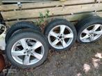 Velgen met 2x goede band, 17 inch 7,5J ET55 5x108, Auto-onderdelen, Banden en Velgen, Ophalen, Gebruikt, 17 inch, Winterbanden