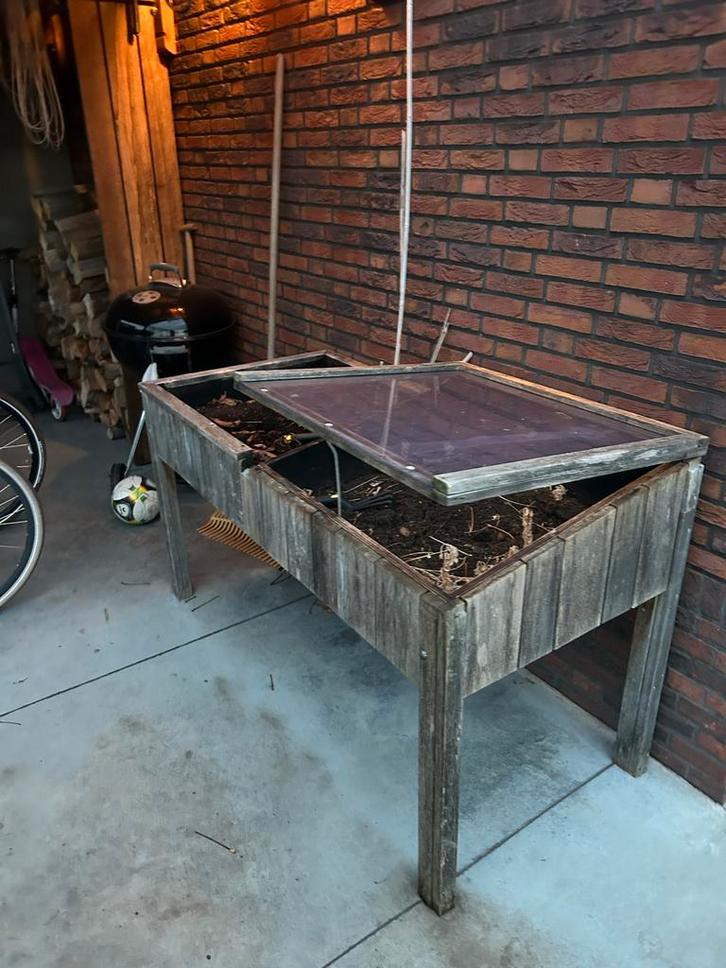 Hobbykas / Kweekbak, Tuin en Terras, Kassen, Gebruikt, Kweekkas, Overige materialen, Overige materialen, Ophalen