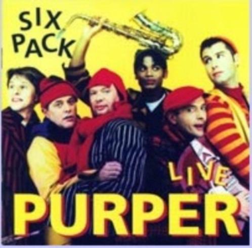 Purper - Six Pack Live (Humor en Cabaret - 1998)**, Cd's en Dvd's, Cd's | Humor en Cabaret, Zo goed als nieuw, Ophalen of Verzenden