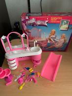 Beauty salon,2 fitness apparaten,Barbie badje,tuinset, Ophalen of Verzenden, Zo goed als nieuw, Barbie