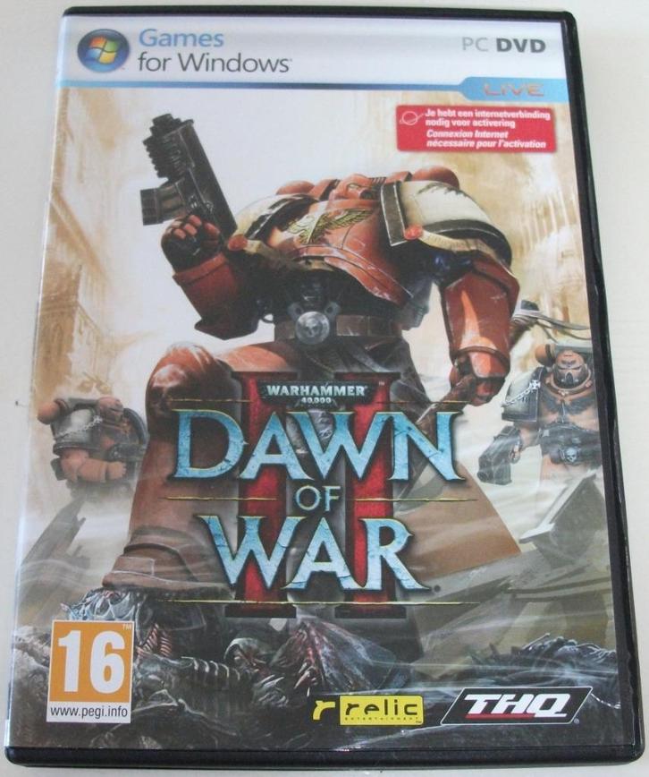 PC Game *** WARHAMMER 40,000 *** Dawn of War II, Spelcomputers en Games, Games | Pc, Zo goed als nieuw, Strategie en Constructie