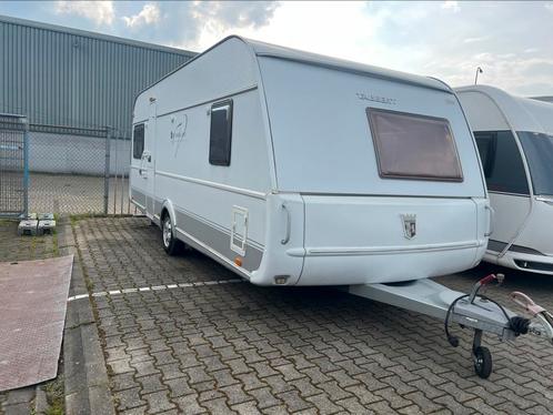 Luxe Tabbert Vivaldi 560 aut Mover Grote Voortent, Caravans en Kamperen, Caravans, Particulier, tot en met 4, 1250 - 1500 kg, Rondzit