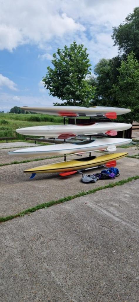 kano's, Watersport en Boten, Kano's, Gebruikt, Kajak, Eén persoon, Met peddels, Ophalen