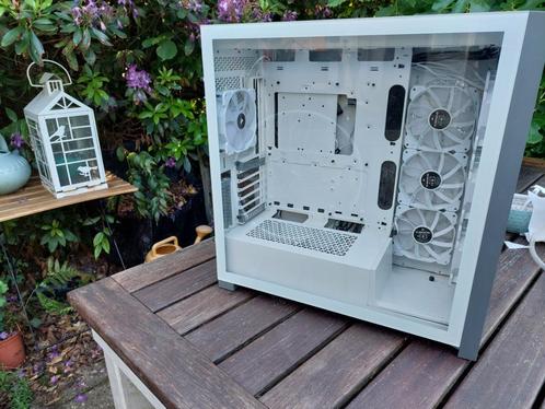 Corsair iCUE 5000X RGB Tempered Glass, Computers en Software, Computerbehuizingen, Gebruikt, Ophalen