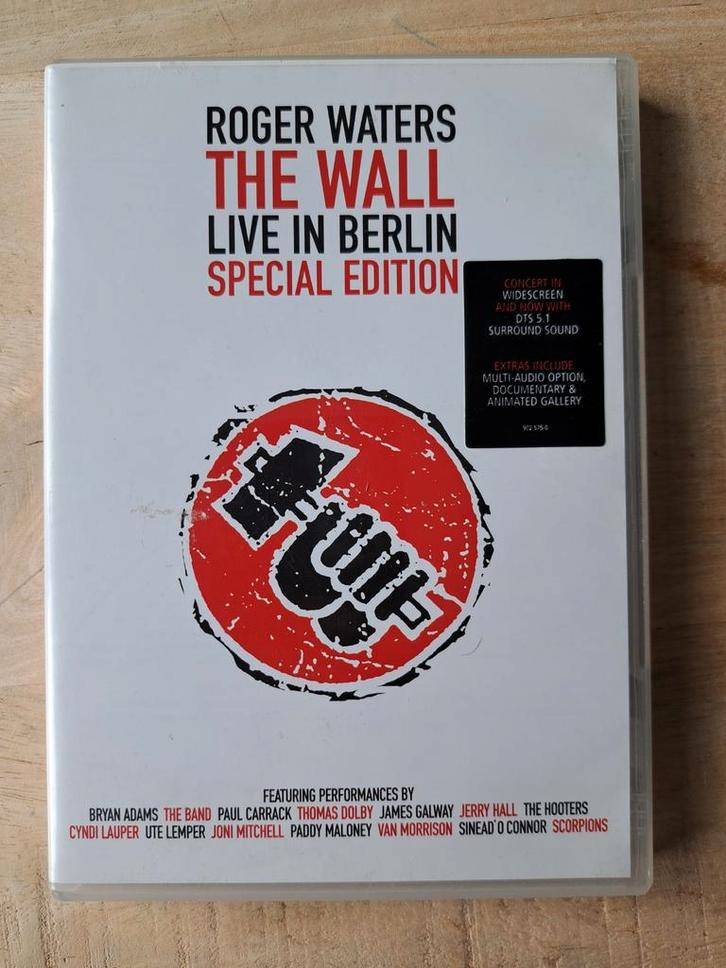 Roger Waters - The Wall Live in Berlin Special Edition, Cd's en Dvd's, Dvd's | Muziek en Concerten, Zo goed als nieuw, Muziek en Concerten