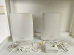 Orbi RBR50v2 Router + RBS50v2 Satelliet - Zo goed als nieuw, Computers en Software, Routers en Modems, Ophalen of Verzenden, Zo goed als nieuw