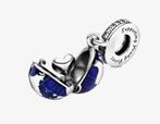Zilveren Wereldbol Bedel 925 met Ketting - Pandora Style, Sieraden, Tassen en Uiterlijk, Kettingen, Verzenden, Nieuw, Zilver