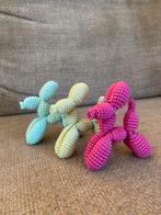 Gehaakte ballon hond, diverse kleuren, amigurumi, Hobby en Vrije tijd, Breien en Haken, Ophalen of Verzenden, Nieuw, Haken