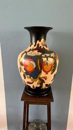 Enorme plateel vaas hoog 53 cm, Antiek en Kunst, Ophalen