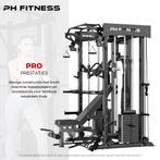 All-in-One Home Gym – Power Rack met 160KG Gewichtstapel, Overige materialen, Benen, Krachtstation, PH Fitness