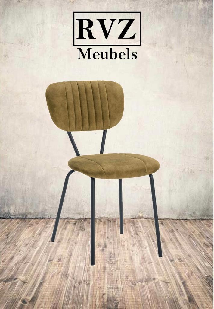 Tot ruim 50% korting! Nieuwe eetkamerstoelen lichtgroen, Huis en Inrichting, Stoelen, Nieuw, Vijf, Zes of meer stoelen, Metaal
