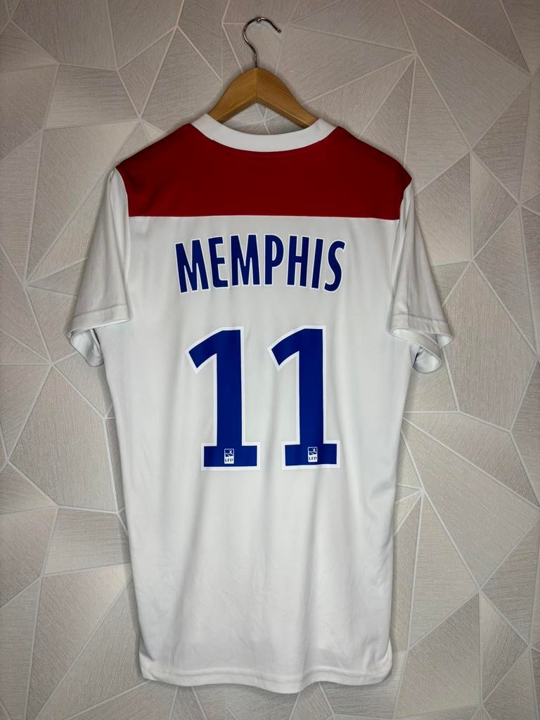 Olympique Lyon Thuis 2018/2019 Memphis, Maat M, Ophalen of Verzenden, Zo goed als nieuw, Shirt
