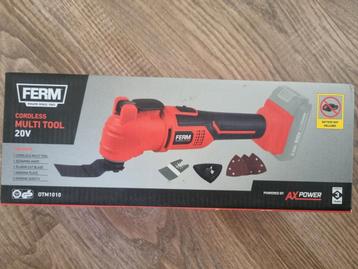 FERM snoerloze Multitool 20V  beschikbaar voor biedingen