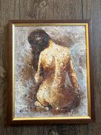 Barton - naakt olieverf schilderij, Ophalen of Verzenden