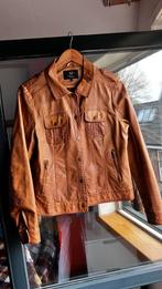 Leren damesjack maat 40, Maat 38/40 (M), Bruin, Ophalen of Verzenden, Jasje