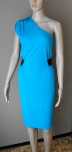 Korte jurk Blauw oneshoulder Belle by Oasis 34-36, Blauw, Nieuw, Ophalen of Verzenden, Maat 34 (XS) of kleiner