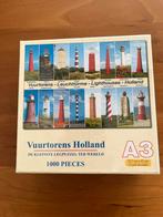 Legpuzzel Vuurtorens Nederland -  1000 stukjes, Ophalen of Verzenden, 500 t/m 1500 stukjes, Nieuw, Legpuzzel