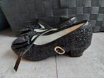 Wednesday verkleed schoen schoentjes hakjes zwart glitter, Kinderen en Baby's, Meisje, Overige typen, Ophalen of Verzenden, Zo goed als nieuw